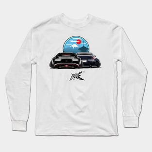 nissan 350z 370z rear stanced Long Sleeve T-Shirt